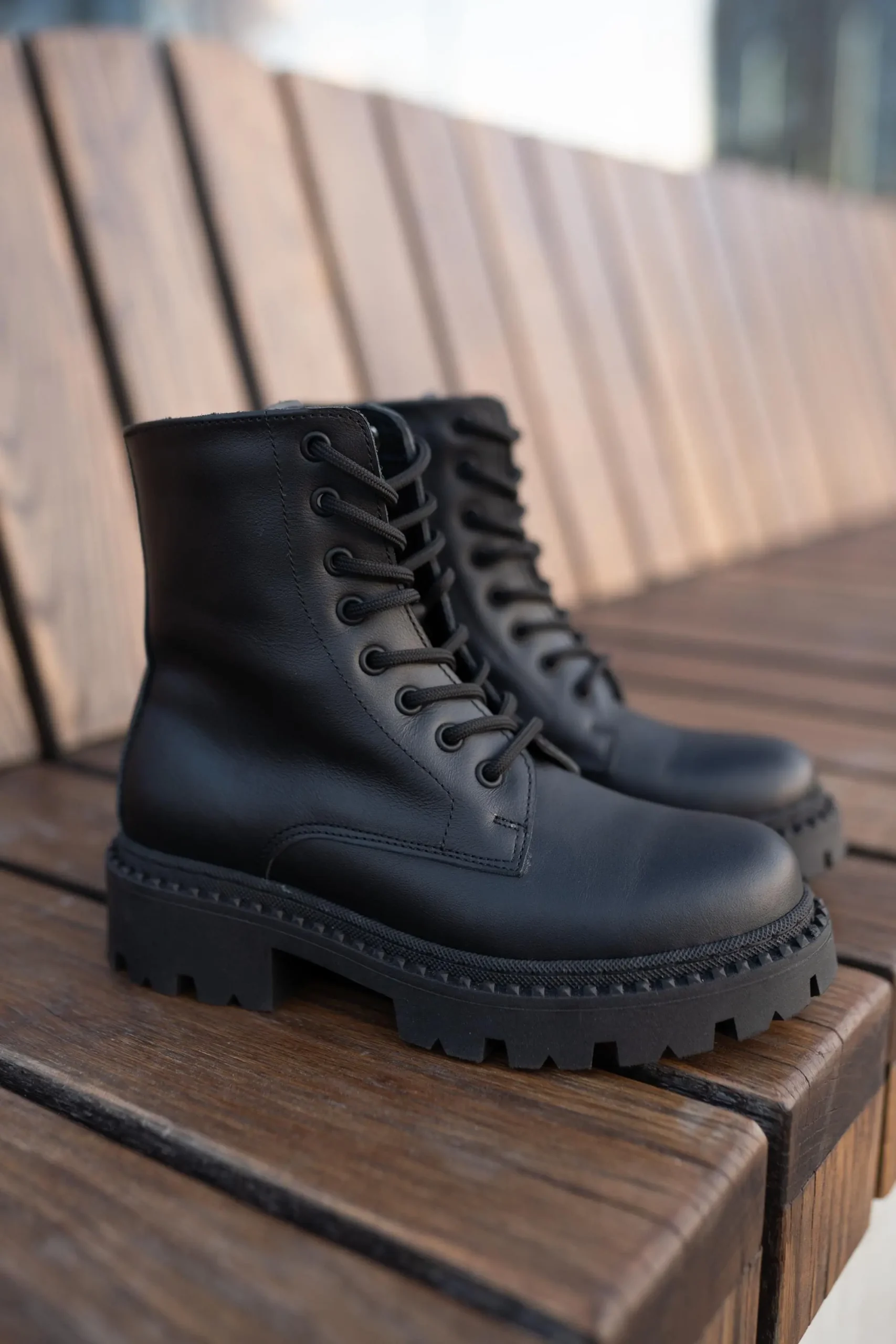 Handmade Women Leather Boots Colors Available Black Brown